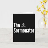 サーモネーターシャツパおもしろいースター カード (黄色い花)