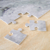 サーモンとクマ，ブルックス秋アラスカ ジグソーパズル (側面)