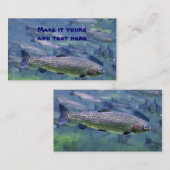 サーモンの名刺 名刺 (正面/裏面)