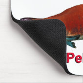 サーモンの後ストップに- Pebble Mine マウスパッド (コーナー)