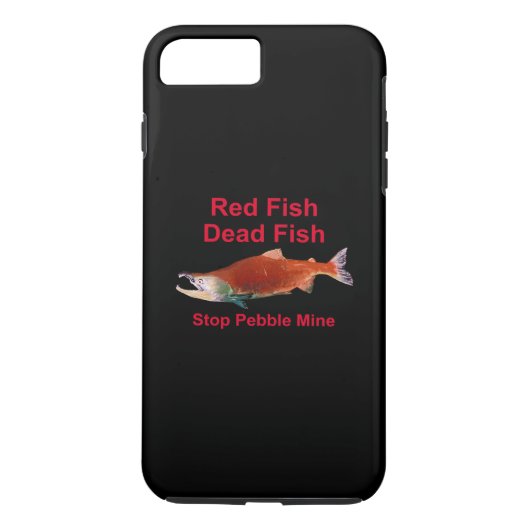 サーモンの後ストップに- Pebble Mine Case-Mate iPhoneケース (裏面)
