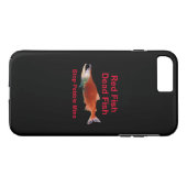 サーモンの後ストップに- Pebble Mine Case-Mate iPhoneケース (裏面(横))