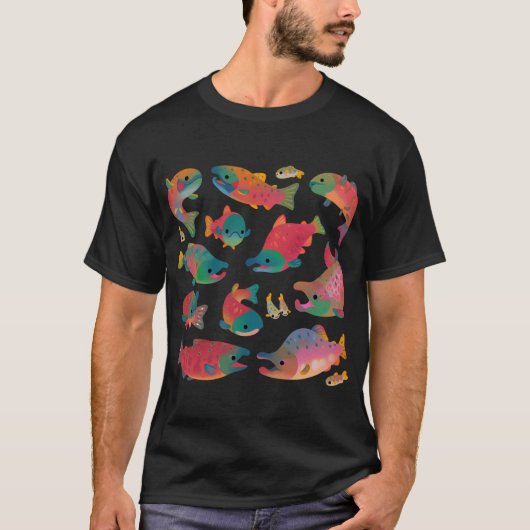 サーモンの日 Tシャツ (正面)