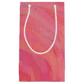 サーモンの渦 スモールペーパーバッグ (正面)