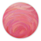 サーモンの渦 セラミックノブ (正面)