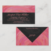 サーモンの渦 名刺 (正面/裏面)