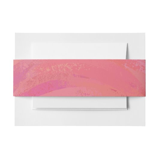 サーモンの渦 招待状ベリーバンド (正面例)