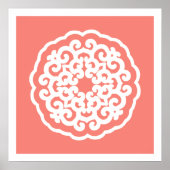 サーモンアジアムードマンダラ ポスター (正面)