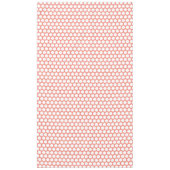 サーモンアジア諸州イカットドット テーブルクロス (正面)