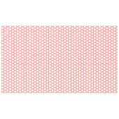 サーモンアジア諸州イカットドット テーブルクロス (正面(横))