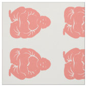 サーモンアジア諸州バッダ少年 – 大規模 ファブリック (見本)