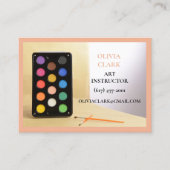 サーモンアート先生家庭教師アートクラス 名刺 (正面)