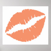 サーモンオレンジリップスティック ポスター (正面)