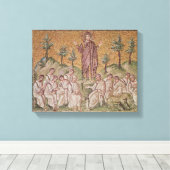 サーモンオンザ山 キャンバスプリント (インサイチュ (ウッドフロア))