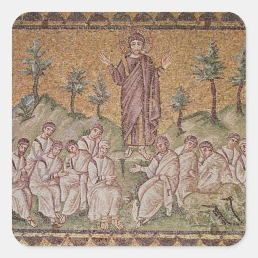 サーモンオンザ山 スクエアシール (正面)