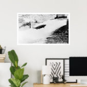 サーモンジャンプアラスカ1907 ポスター (ホームオフィス)