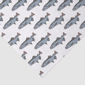 サーモンスイミングパターンPNW魚釣り魚ギフトラップ 薄葉紙 (詳細)