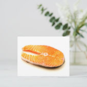 サーモンステーキ ポストカード (スタンド正面)