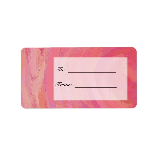 サーモンスワールとブラックパーティー ラベル (正面)