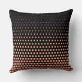 サーモンテクノドモダンットブラック クッション (裏面)