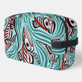 サーモンハイダアートスピリットパシフィックノースウエスト先住民 ドップキット