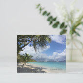 サーモンビーチパームズヴァージン諸島国立公園 ポストカード (スタンド正面)