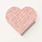 サーモンピンクに変える ノートブック (裏面)