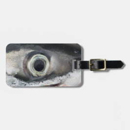 サーモンピンクの目 ラゲッジタグ