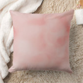 サーモンピンクグラデーション クッション (ブランケット)