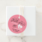 サーモンピンク先生バレンタインデー フェイバータグ (インサイチュ)