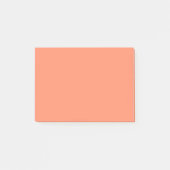 サーモンピンク無地の色 |トレンディー色 ポストイット (正面)