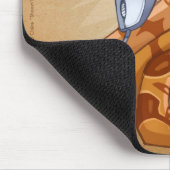 サーモンピンクBCIのマウスパッド マウスパッド (コーナー)