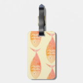 サーモンフィッシュグループ荷物タグ ラゲッジタグ (裏面縦)