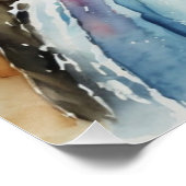 *~*サーモンフィッシュスイミングリバーウォーターAP49 ポスター (コーナー)