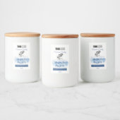 サーモンフィレットロゴ入り魚製品ラベル フードラベル (ボトル)