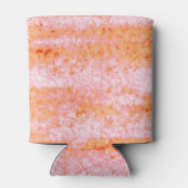 サーモンフェイクレザー、オフホワイト 缶クーラー (裏面)