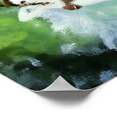 サーモンプリント ポスター (角)