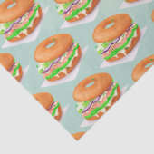 サーモンベーグルティッシュペーパー 薄葉紙 (詳細)