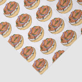 サーモンベーグル漫画イラストレーション 薄葉紙 (詳細)