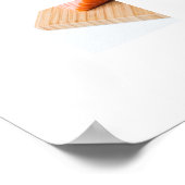 サーモンポスター ポスター (角)