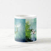 サーモンマグで泳ぐ コーヒーマグカップ (中央)