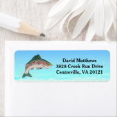 サーモンマス魚差出人住所 ラベル (インサイチュ)