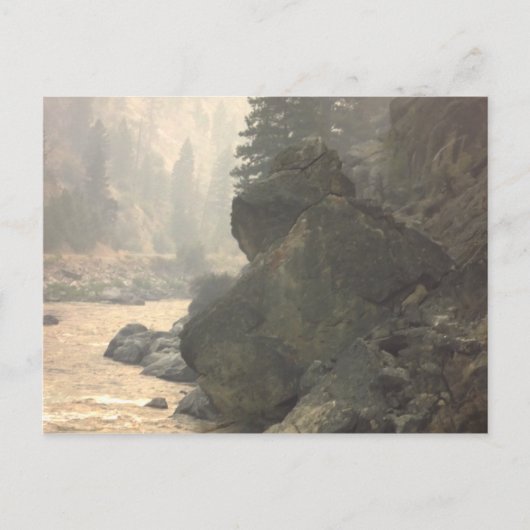 サーモンリバーアイダホ ポストカード (正面)