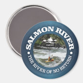 サーモン川(c) マグネット (正面/裏面)
