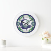 サーモン時計 ラージ壁時計 (ホーム)