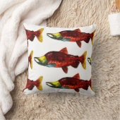 サーモン枕 |魚枕 クッション (ブランケット)