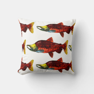 サーモン枕 魚枕 クッション