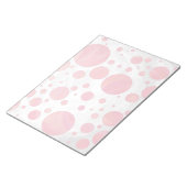 サーモン渦点パターン ノートパッド (アングル)