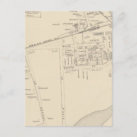 サーモン滝PO ポストカード (正面)