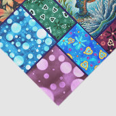 サーモン熱狂するキルトフローラのお洒落分離 薄葉紙 (詳細)